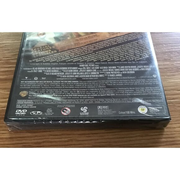 I Am Legend DVD Widescreen Edition With Will Smith NEW - Picture 3 of 3